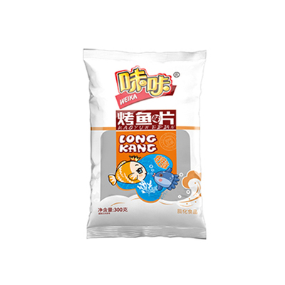 烤鱼味片300g